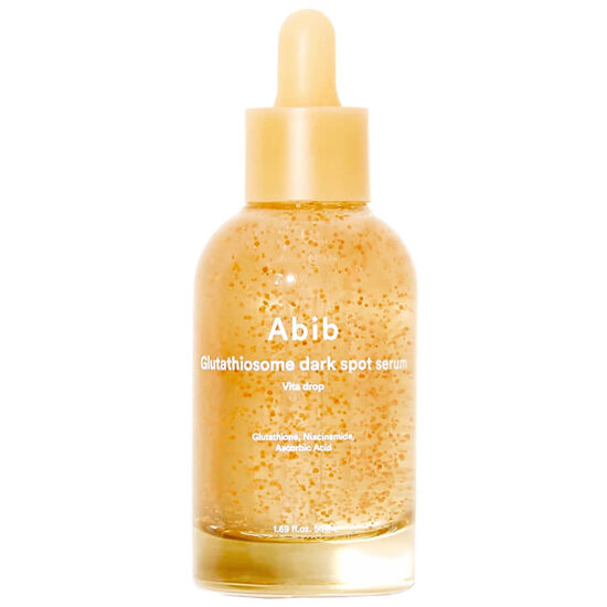 Izgaismojošs serums ar glutationu un eksosomām Abib Glutathiosome Dark Spot Serum Vita Drop